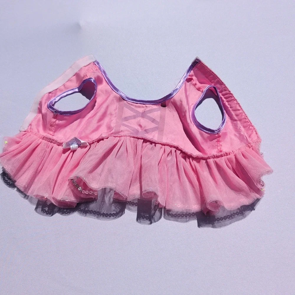 Build‎ A Bear Pink Purple Ballet Tutu Tulle 4 Legged Animal BABW 2017